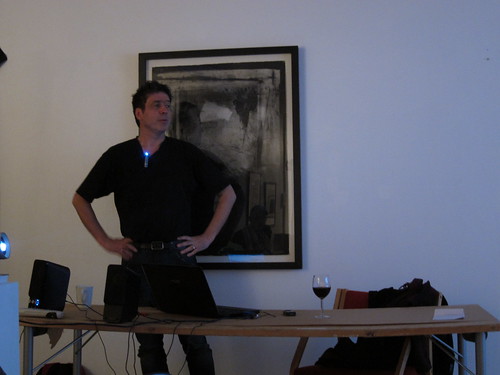 Bernard Østebø presenting