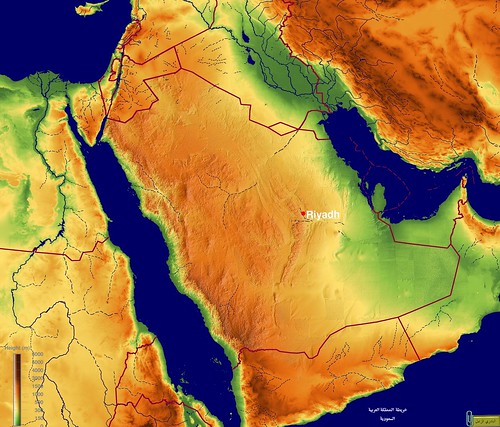 خريطة السعودية1 by albandry al zamil