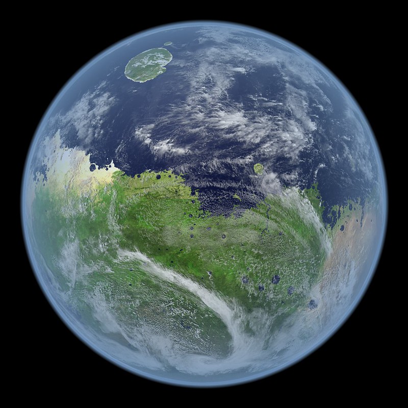 A Living Mars: A Visualization of Mars, Very Much Alive
