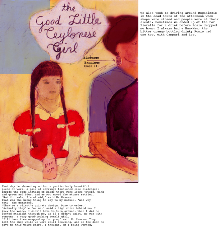 THE GOOD LITTLE CEYLONESE GIRL by ASHOK FERREY rough 2