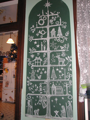 chalkboard Christmas tree