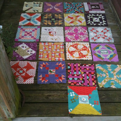 21 blocks for #ponyclubsampler. This may be my favorite project EVER!!