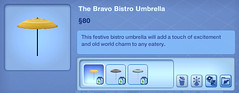 The Bravo Bistro Umbrella