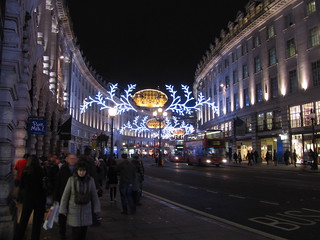 Regent St. Christmas Lights, London 2012
