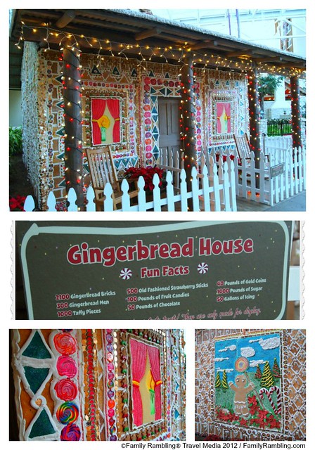 Lifesize gingerbread house, Gaylord Texan