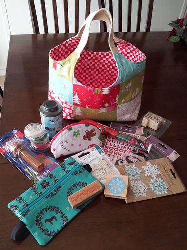 all the goodies i received from swap! everything was so awesome...cannot thank you enough Bonnie!! by thread of hearts