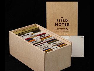 Field Notes Brand Archival Wooden Box set of notebooks