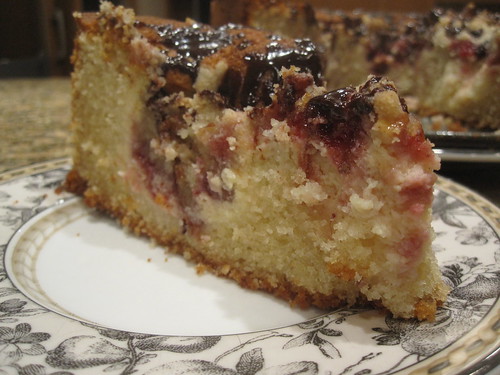 Raspberry Cheese Coffee Cake