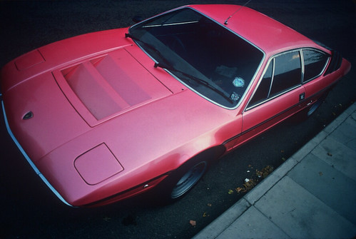Shocking Pink - a Lamborghini, a 1970s super car by John Gulliver