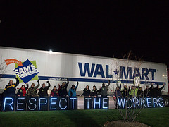 Black Friday at Walmart: #Occupied