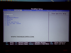 ThinkPad T430u BIOS menu-2