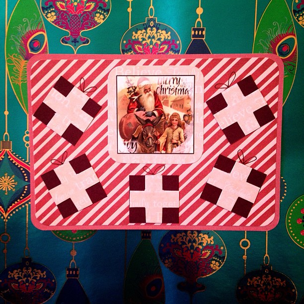 #presents #gifts #santaclaus #christmas #snailmail #postcard