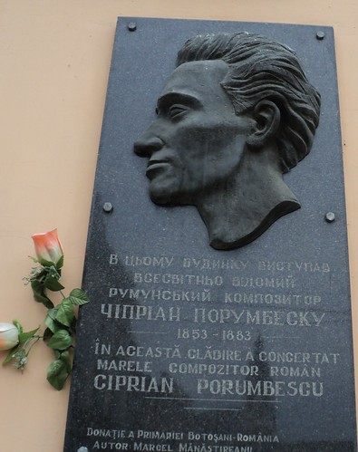 Efigia lui Ciprian Porumbescu - la Cernăuţi