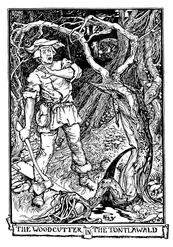Henry Justice Ford - The violet fairy book, edited by Andrew Lang, 1906 (illustration 1)