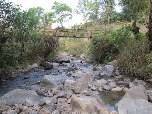 River below Khuzama village