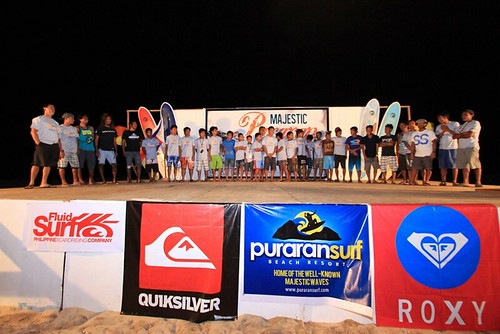 Majestic Puraran Surfing Cup 2012 winners
