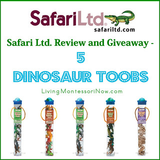 Safari Ltd. Review and Worldwide Giveaway - 5 Dinosaur TOOBS