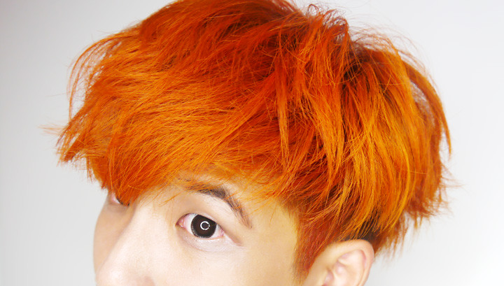 orange hair typicalben