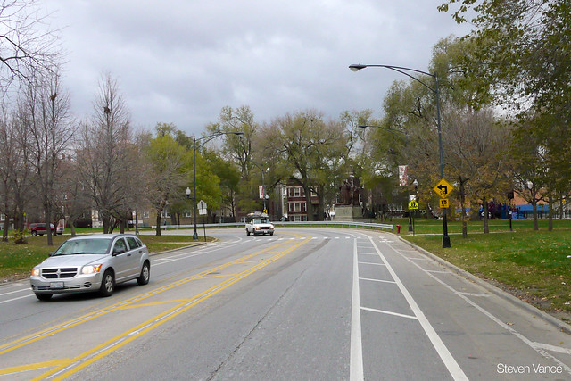 Marshall Boulevard bike lane