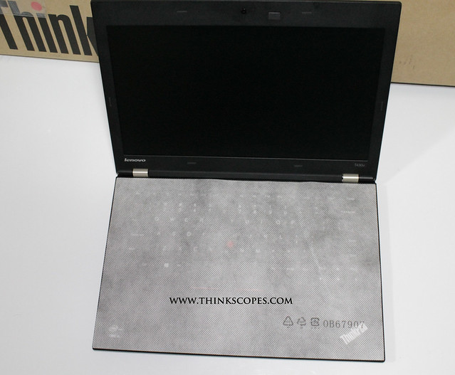ThinkPad T430u with protective sheet