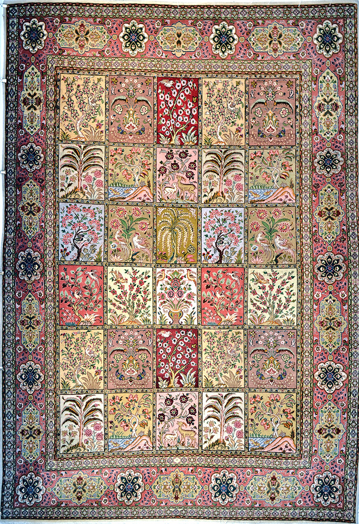 7' x 10' Persian Rug Hand Woven