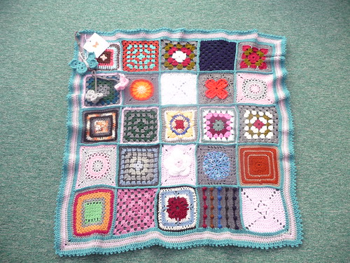 Thanks to everyone who contributed Squares for this blanket!
