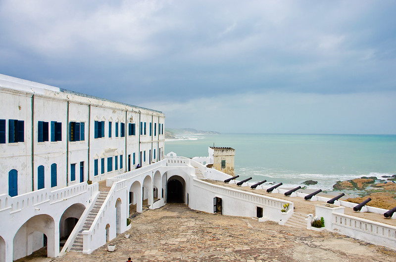 Cape Coast Castle from higher up
