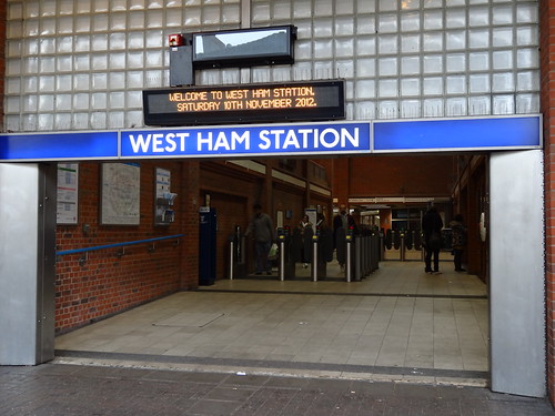 West Ham Station Entrance