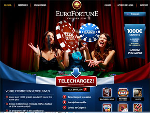 Euro Fortune Casino Home