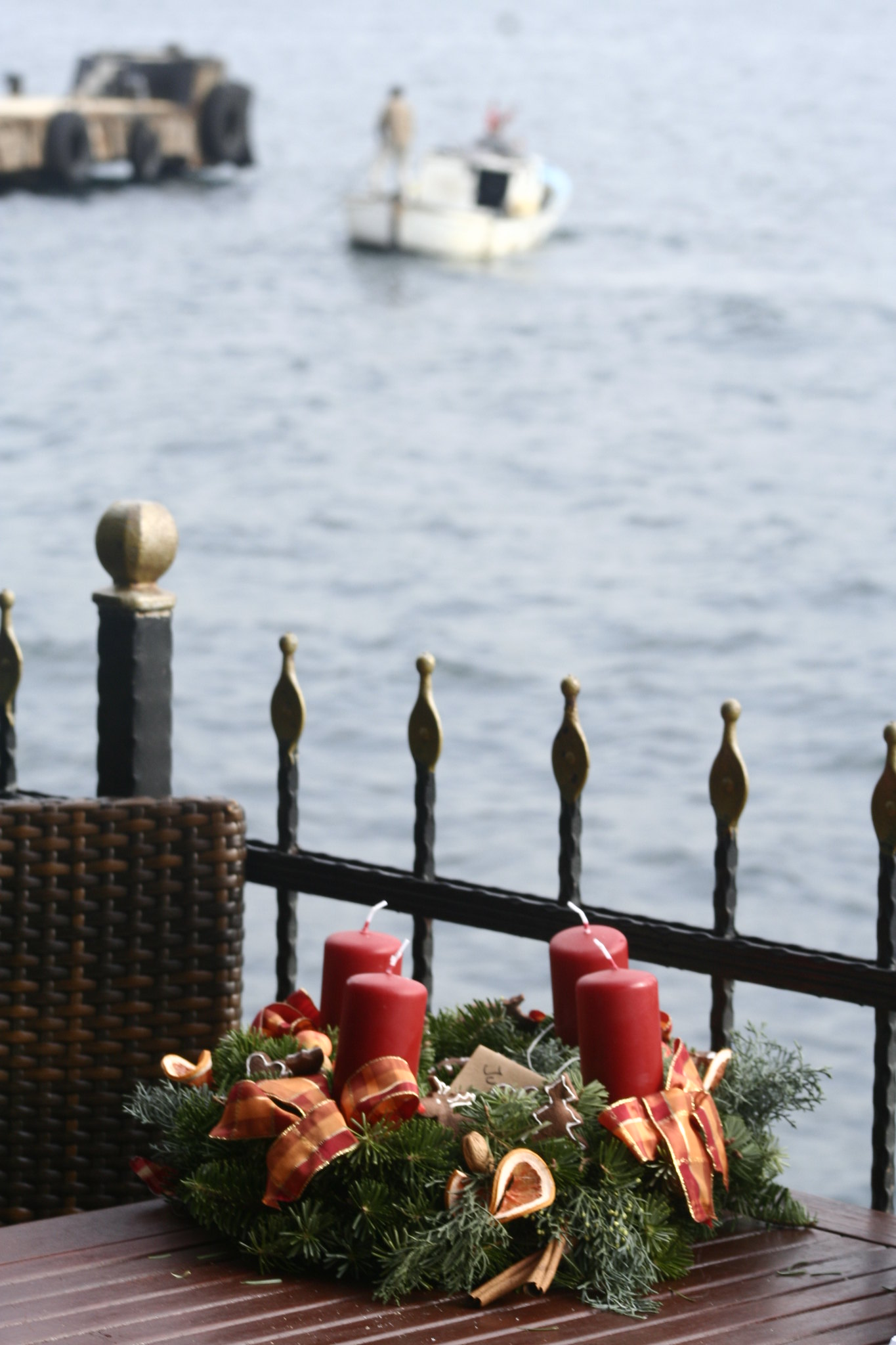 Our Advent Wreath in Beltur by the Bosphorus