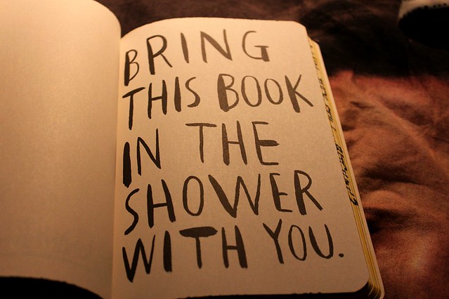 showerwithjournal