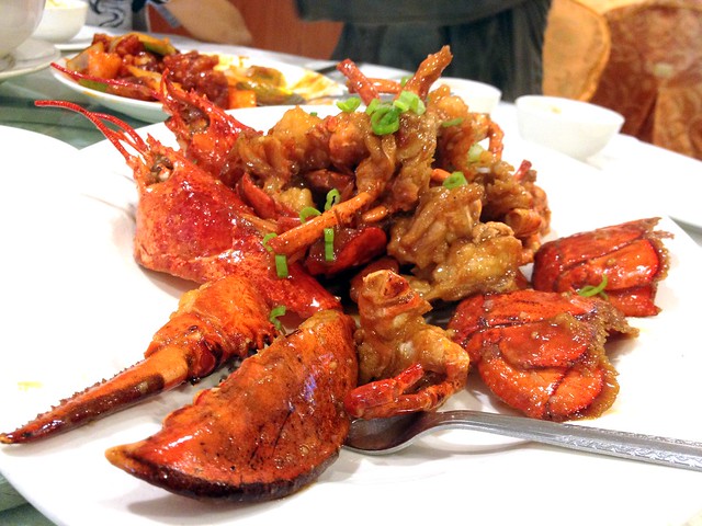 Stir-Fried Lobster with Superior Soy Sauce