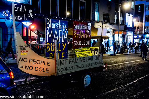 Budget Day Demonstration In Dublin (5th. December 2012) by infomatique