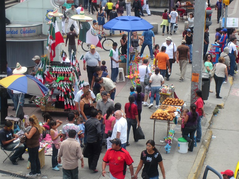 Sidewalk Scene from Guadalajara
