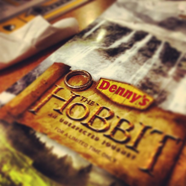 Time for second breakfast! #thehobbit #dennys