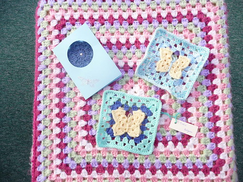Card and Butterfly Squares from ATheeC (Belgium).