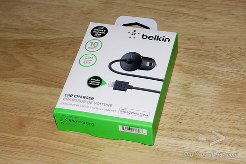 Belkin Car Charger with Lightning connector