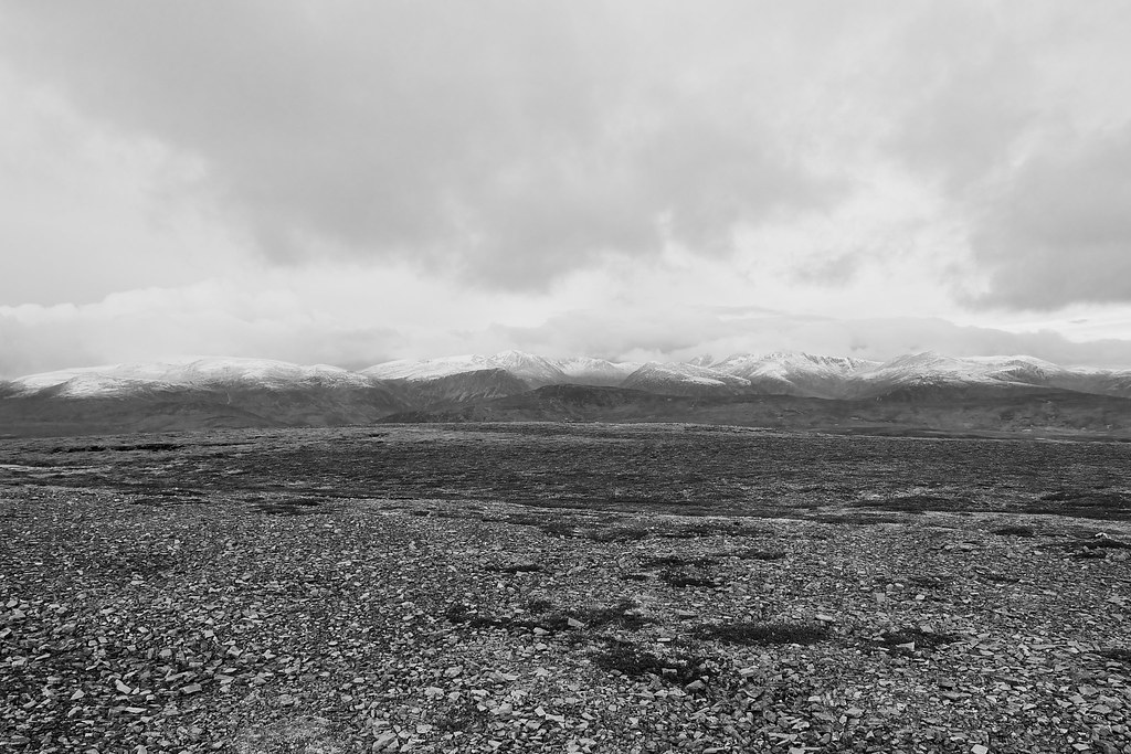 The Cairngorms from Carn Liath
