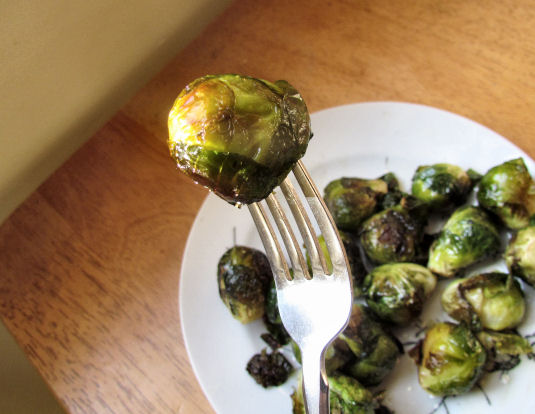 Perfectly Oiled Brussels sprout Head