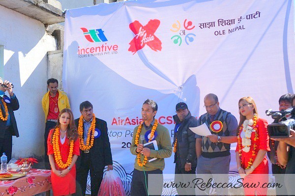 air asia x CSR One laptop one child program - Kathmandu Nepal-012