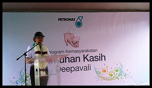 Speech by YBhg Dato Medan : Speech by Pegawai Daerah Manjung : Sentuhan Kasih Deepavali with Petronas @ Kampung Wellington, Manjung, Perak