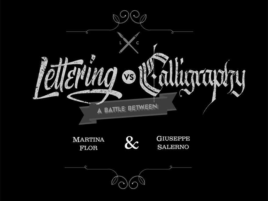 Lettering vs Calligraphy
