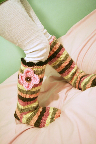 Candy colour socks