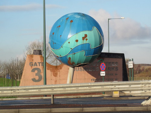 (Rusty) Sphere, Steve Tomlinson, A66 South Bank