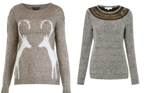 miss selfridge and House Of Fraser jumpers