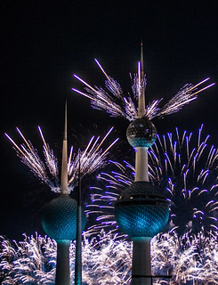 Kuwait fireworks celebrating the golden jubilee of its constitution #9 [November 10th, 2012]