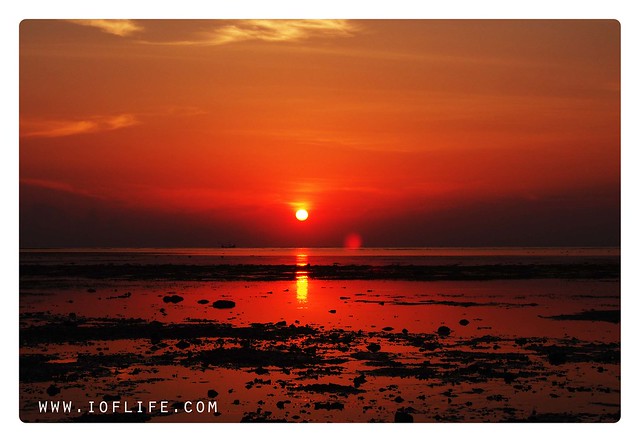 Baluran sunrise on pantai bama