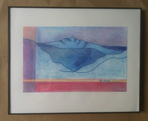 Colorado Drawings: To Vail (Framed) by randubnick