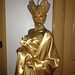 Gold Human Statue bodyart
