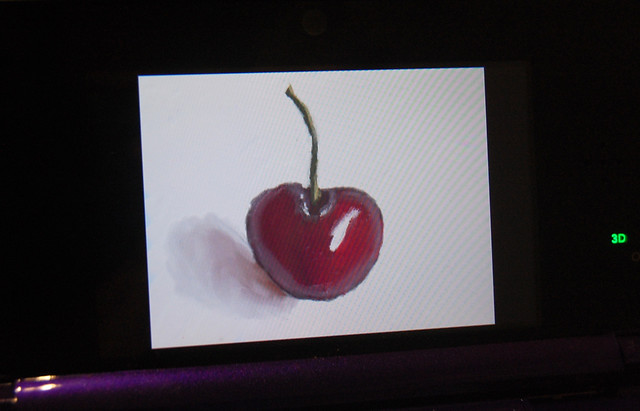 Cherry, drawn with Art Academy for Nintendo 3DS